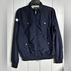 Museum Men's Dark Blue Windbreaker